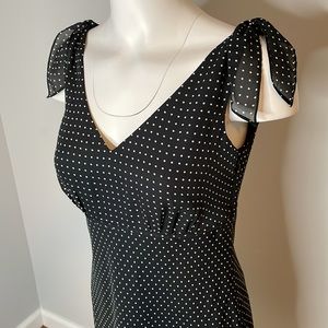 Ann Taylor Loft Sleeveless Bow Tie Dress